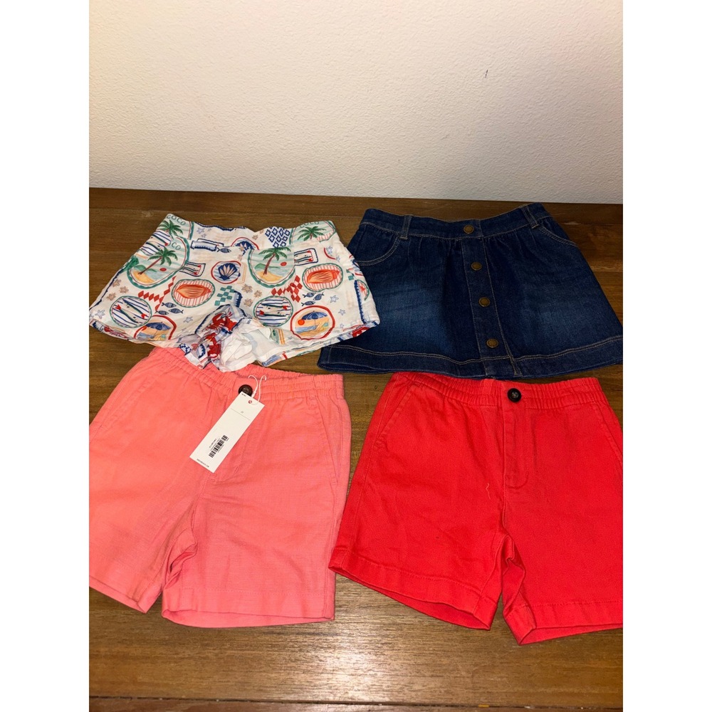 Set of 3 Janie & jack shirt & one skirt size 2T NWOT